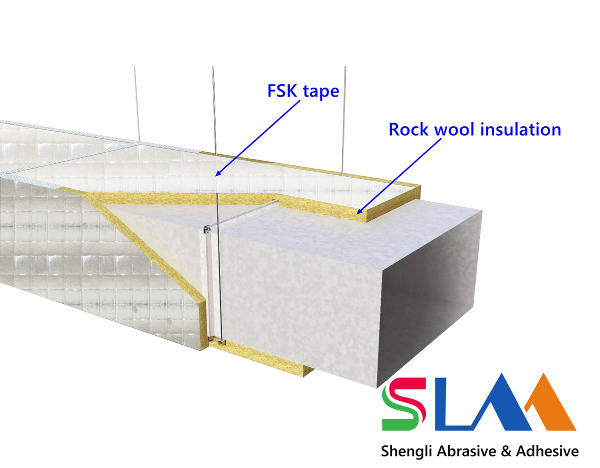 FSK Tape as Radiant Barriers