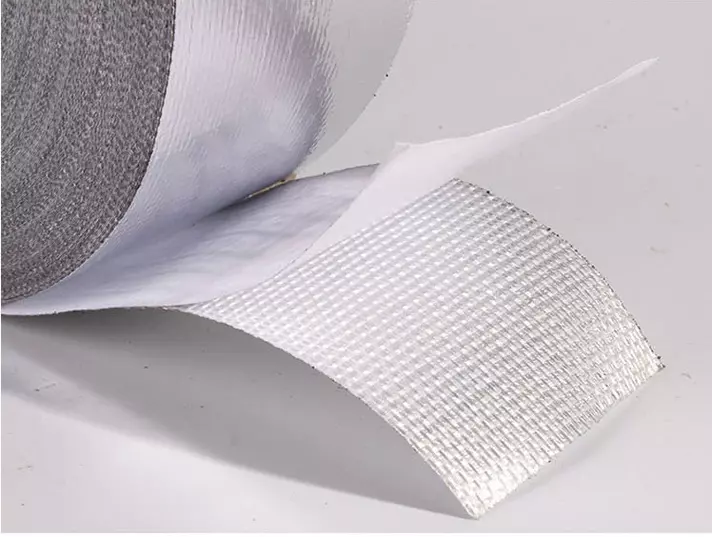 Aluminum Foil Fiberglass Cloth Tape Detail