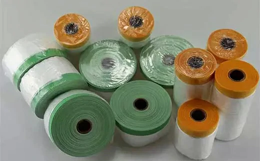 Pre-taped Masking Film