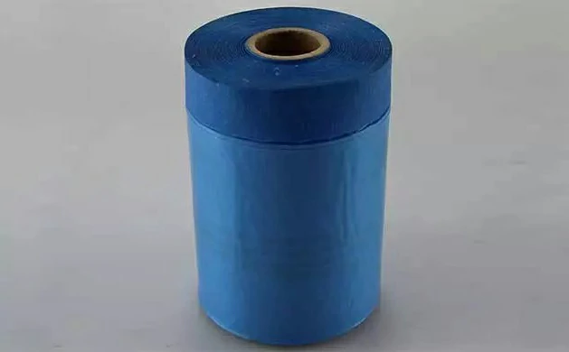 Blue Pre-taped Masking Film