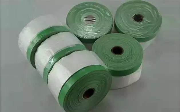 Cloth Pre Taped Masking Film