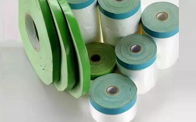 Outdoor Used Cloth Taped Masking Film