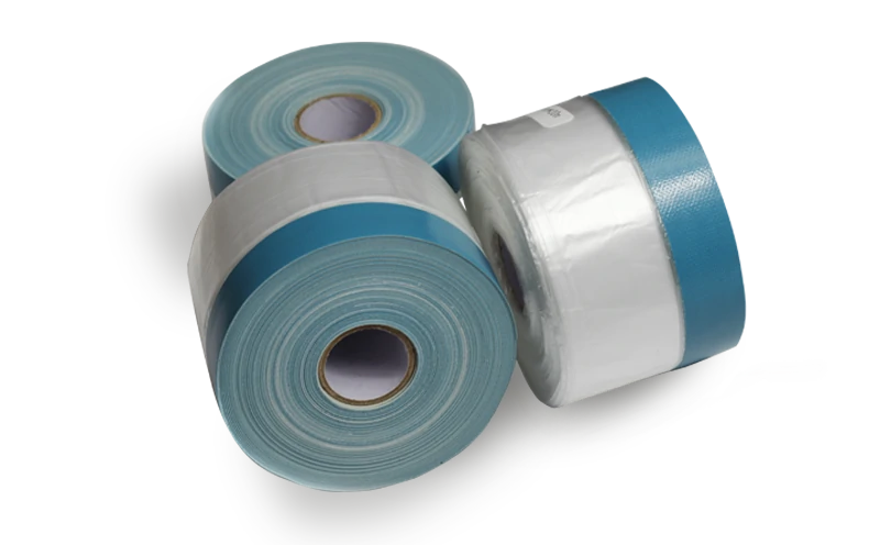 Outdoor Cloth Taped Masking Film