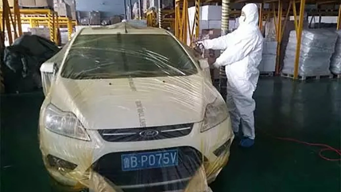 Overspray Masking Film for Car