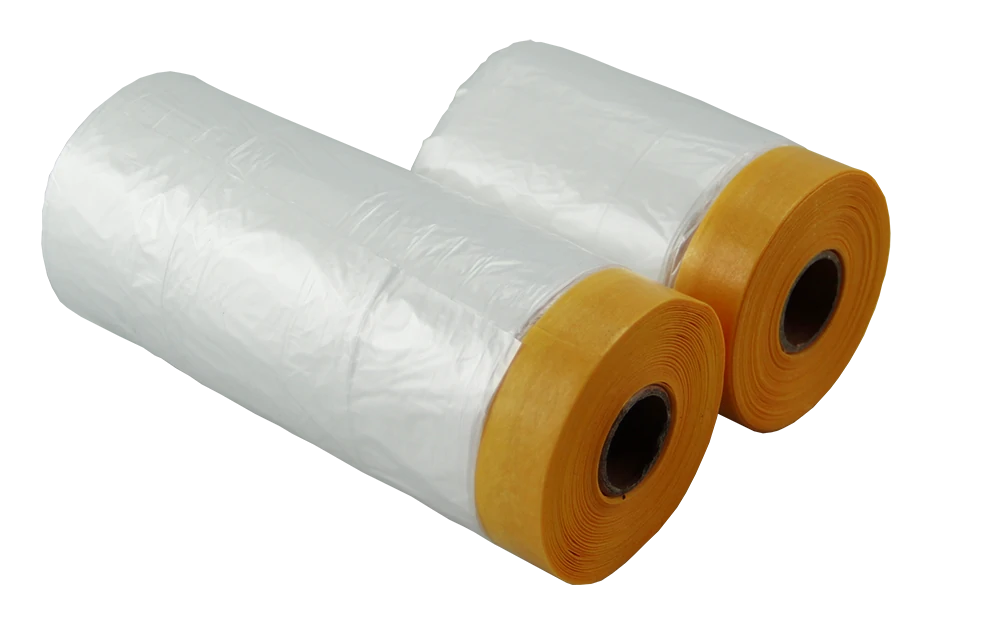 Pre-Taped Masking Film Used in Painting - SLAA