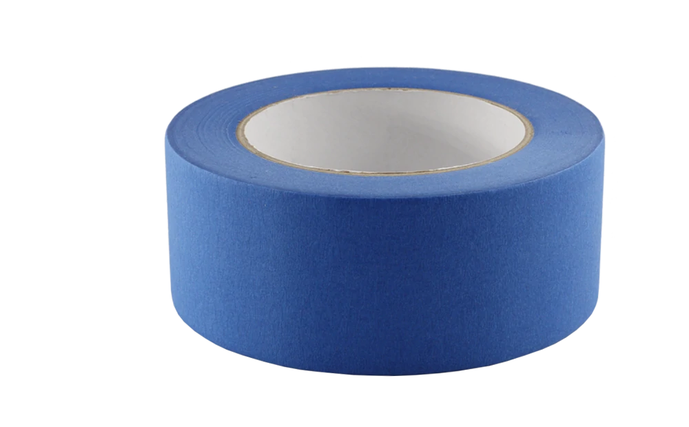 Blue Crepe Paper Tape
