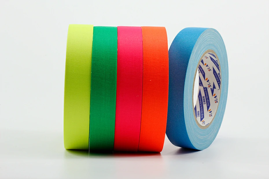 applications of colored gaffers tape