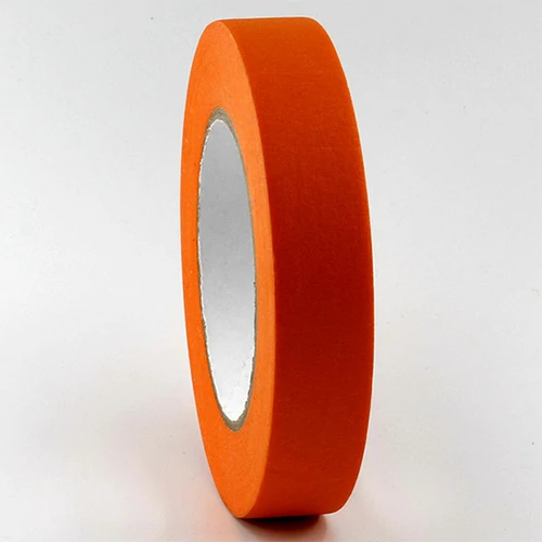 Orange crepe paper UV-Resistant painter’s tape