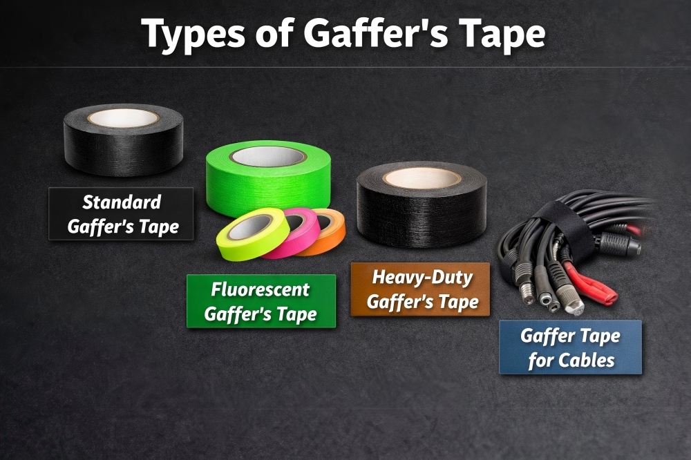 Types of Gaffer's Tape