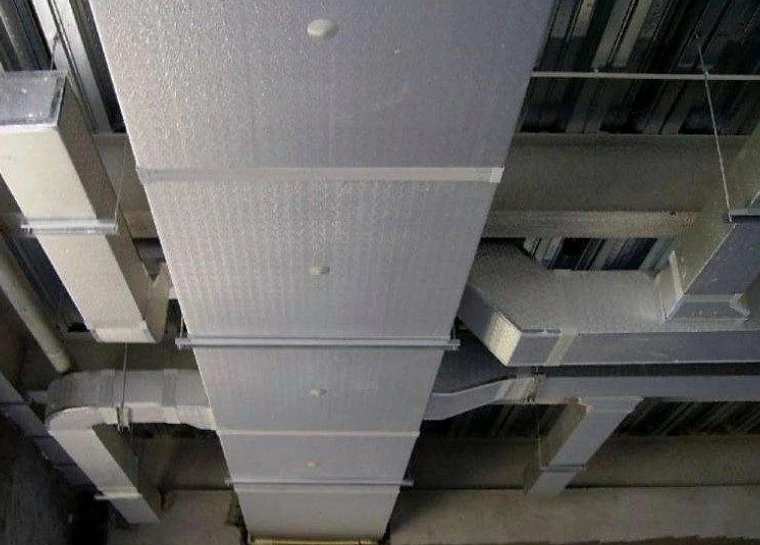 Heavy-Duty FSK Foil Facing & Vapor Barrier Material for HVAC Ductwork & Building Envelopes